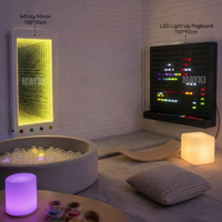 Interaktive Sensorikraum-Beleuchtung Sensorikraum-Ausstattung Glasfaser-Blasenröhre Infinity-Spiegel LED-Panels für Rehabilitation