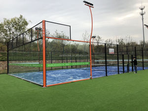 PW alta calidad panorámica Paddle tenis cancha <span class=keywords><strong>Padbol</strong></span> equipo China fábrica de fabricación al por mayor Cancha De Padel canchas - Product Image 3