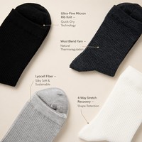 Chaussettes de cheville personnalisées OEM, antidérapantes, respirantes, en tricot, pour usage quotidien, micro-éventailées, séchage rapide