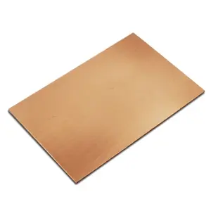 高散热铝铜包层压板1W 2w层压板制造商铝铜箔层压板1.6毫米