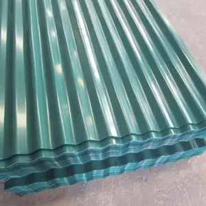 PPGI tôle ondulée tôle de toiture couleur zinc tôle d'acier pour toiture