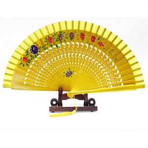 <span class=keywords><strong>Abanico</strong></span> Plegable Español Vintage para Mujer, Diseño Floral <span class=keywords><strong>de</strong></span> una Sola Cara, Estilo Gitano para Baile, Decoración <span class=keywords><strong>de</strong></span> Festivales y Regalo, <span class=keywords><strong>Abanico</strong></span> Plegable <span class=keywords><strong>de</strong></span> Madera - Product Image 5