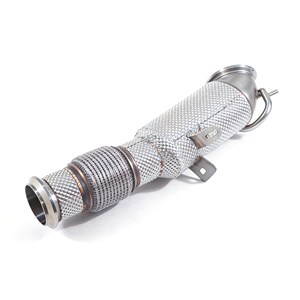 <span class=keywords><strong>Prix</strong></span> de gros GFC 200 Moly Downpipe pour <span class=keywords><strong>BMW</strong></span> <span class=keywords><strong>330E</strong></span> 2.0T G20 B48 Hybride, tuyau d'échappement avant complet en acier inoxydable 304 avec bande thermique - Product Image 2