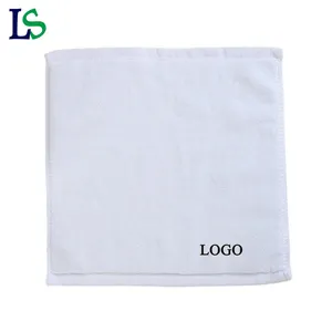 Custom LOGO Air Cotton Towel With Logo Disposable Towels 30 By 30cm Cotton Hand Towel White