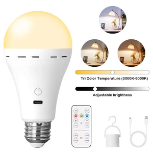 Bombilla Inteligente LED RGBW YIHAN, Base E27, Globo de Plástico, Cambio de Color, Control Remoto, Regulable, 30000 Horas de Vida Útil, 4100K Blanco Neutro - Product Image 1