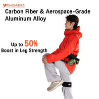 Exosquelette robotique portable et actif Plankexa avec contrôle IA, IP54, léger (2 kg) pour la maison et l'assistance à la montée