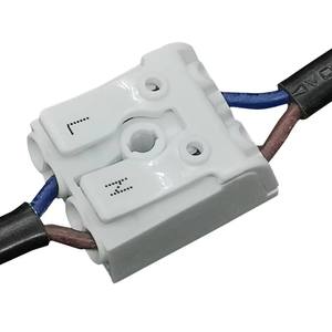 Connecteur isolé réutilisable à 2 pôles, bornier <span class=keywords><strong>en</strong></span> cuivre laiton à pression unique, mini compact, borne rapide, 2 3 4 5 pôles 923-2P - Product Image 4