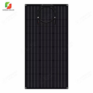 高効率80W 18V 20% 効率1.6kgフレキシブルソーラーパネル単結晶セルETFEラミネーションIP防水ホームRV用 - Product Image 4