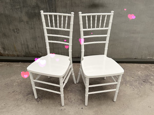 Silla de Madera para Bodas, Silla <span class=keywords><strong>Chiavari</strong></span> Blanca/Dorada/Plateada/Mogolina/Blanqueada para Eventos - Product Image 3