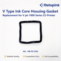 Joint d'étanchéité pour boîtier de cartouche d'encre de type V Ratopink VB-PL1543, pièce de rechange pour imprimante CIJ série V-jet 1000