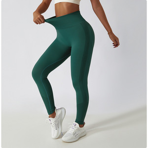 Leggings de yoga pour femmes, taille haute, effet push-up, <span class=keywords><strong>sexy</strong></span>, 87 % polyester, 13 % élasthanne - Product Image 4