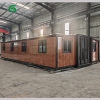 Maison préfabriquée en conteneur extensible de 40 pieds, maison modulaire préfabriquée, magasin préfabriqué pour magasin préfabriqué personnalisé