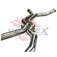 Sistema de Escape de Alto Rendimiento Vortex SS304 Valvetronic para Mercedes GLE63 GLE53 GLE 450 W167 AMG 2018-2024