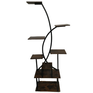 <span class=keywords><strong>Support</strong></span> <span class=keywords><strong>de</strong></span> Plantes Stable en Fer Multi-Niveaux Écologique avec Revêtement Poudré Style Nordique Moderne pour Lumières <span class=keywords><strong>de</strong></span> Croissance Intérieur/Extérieur Jardin Domestique - Product Image 5