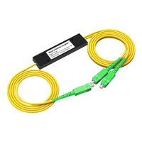 ABS Box FTTH 1x8 1x16 1x32 Passive Fiber Optical PLC Splitter with SC APC Connector