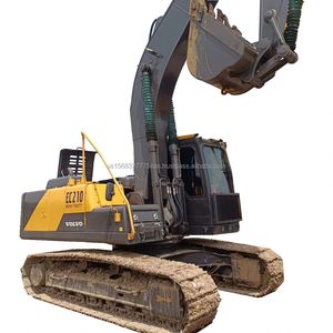 Excavatrice Volvo EC210 de 21 tonnes en excellent état, moteur Caterpillar, prix bas, excavatrice Volvo 210 d'occasion en vente - Product Image 1