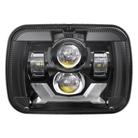 Phare LED rectangulaire 5x7 pour Chevrolet Express 1500 2500 3500 4500 1996-2017 Accessoires Phare pour Chevy Cargo Van Pièces