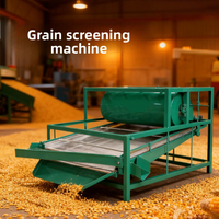 Machine de tri et de nettoyage de grains 220V – Écran vibrant pour blé, maïs, riz, pois, haricots, colza, tournesol