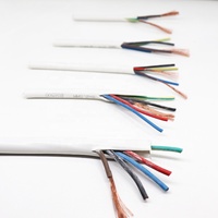 Câble RVV Flexible en PVC VDE CE Personnalisable, 2 3 4 5 Conducteurs, 2,5mm² 4mm² 6mm² 10mm² 16mm²