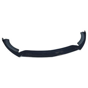 Lèvre avant et séparateur pour Mercedes Benz Classe E W213 Sport Edition 2016-2020, 3 sections, noir brillant ABS - Product Image 3