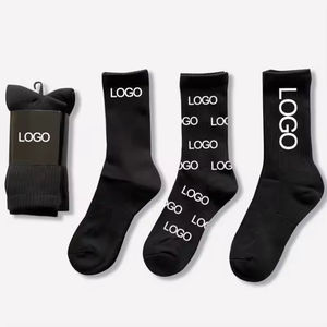 Calcetines de Punto de Moda con Diseño Nuevo al por Mayor, Calcetines de Algodón con Logotipo Personalizado, Calcetines para Hombre - Product Image 1