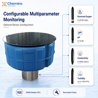 Boya de Monitoreo de Calidad del Agua en Línea MF-400 4G con Sistema de Alarma de Datos Remotos para Proyectos de Agua Superficial en Ríos y Lagos