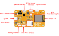 Écran tactile résistif ESP32-32E de 3.2 pouces avec WiFi + BT, pilote ST7789P3, module d'écran TFT SPI 240x320 pour Arduino