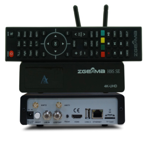 เครื่องรับสัญญาณทีวี H9S SE 4K UHD DVB S2X และ Android IPTV - Product Image 1