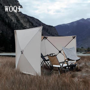WOQI Lightweight Outdoor Backpacking Large Family <strong>Beach</strong> Hiking Camping <strong>Wind</strong> <strong>Break</strong> - Product Image 6