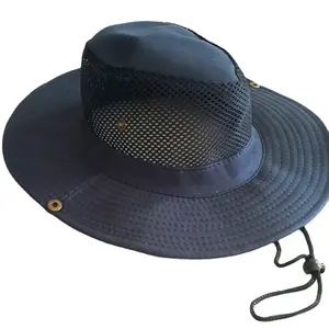 MOTE-GS114 yaz yeni renk Net şapka erkekler moda geniş ağız turist gölge balıkçı şapka