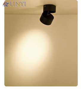 Đèn Âm Trần <span class=keywords><strong>Led</strong></span> COB 350 Độ Gắn Bề Mặt Đèn Trần <span class=keywords><strong>14W</strong></span> 18W Có Thể Điều Chỉnh Độ Sáng Đèn AC90-260V Màu Trắng Đen Đèn Chiếu Điểm <span class=keywords><strong>Led</strong></span> Khách Sạn - Product Image 5