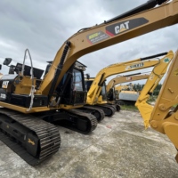 Excavatrice sur chenilles CATERPILLAR 320CL d'occasion, bon état, matériel de terrassement, excavatrice CAT320B CAT320C CAT323D CAT325