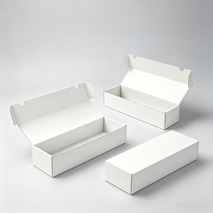 Caja de almacenamiento blanca extra grande con tapa abatible, rectangular, <span class=keywords><strong>r</strong></span>ígida, para tarjetas coleccionables TCG, distribuidor mayorista. - Product Image 6
