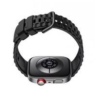 Bracelet de montre connectée HEIBOR en caoutchouc respirant avec boucle ardillon pour 7 Ultra
