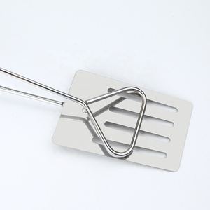 Pinces de cuisine en acier inoxydable-Pinces à steak robustes et résistantes à la chaleur avec <span class=keywords><strong>pince</strong></span> à aliments à long manche pour barbecue - Product Image 5