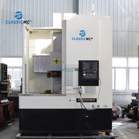 Tour vertical CNC VTC1250, centre de tournage vertical CNC robuste pour le fraisage de grandes brides
