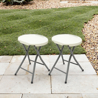Mini tabouret de camping pliant extérieur personnalisé table d'entrée de cuisine portable et pliable location commerciale pour restauration à vendre