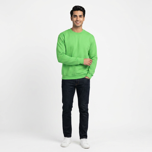 Sweat à capuche zippé pour homme en molleton bouclette 100% coton, coupe classique, épais, personnalisé avec broderie de haute qualité, idéal pour l'hiver - Product Image 1