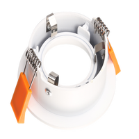 Anneau de fixation pour encastré MR16 GU10, cadre de montage pour plafonnier, cache pour spot, luminaire