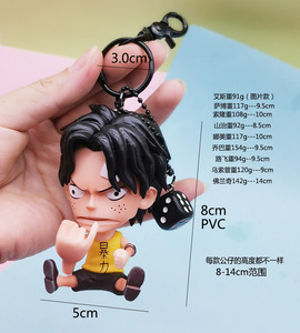 14 Styles Anime <span class=keywords><strong>Luffy</strong></span> Zoro Sanji Pvc Jouet Poupée Pendentif <span class=keywords><strong>Luffy</strong></span> Figurines Porte-clés - Product Image 6