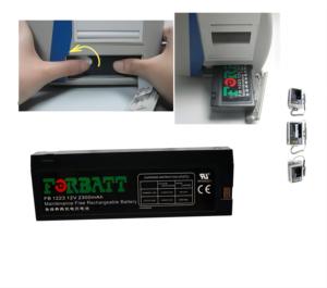 12v 2300mah חלופי mindray תחליף רפואי mindray סוללה עבור צג תא עופרת-חומצה לטיפול רפואי - Product Image 2
