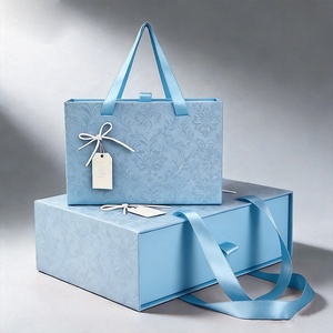 Scatole Regalo <span class=keywords><strong>di</strong></span> Lusso Personalizzate in Carta Kraft con Manico, Materiali Riciclati e Fodera in Spugna - Product Image 6