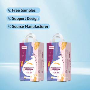 Pañales Desechables para Bebé EVERNICE Súper Absorbentes Ultrafinos con Protección Contra Fugas y Superficie Seca (Tallas S/M/L/XL) Muestras Gratis - Product Image 1
