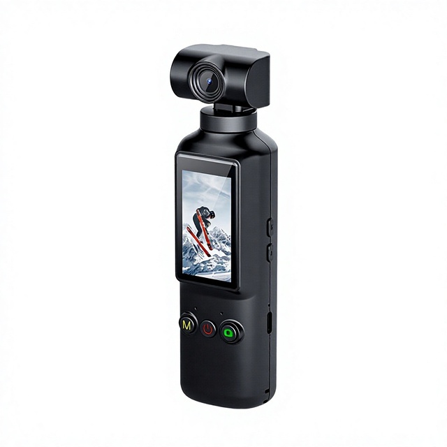 Cross-border X8 Pocket Action Camera 4K HD Mini Handheld Camera Outdoor Camcorder with WIFI Rotatable Lens and 1.99" Screen