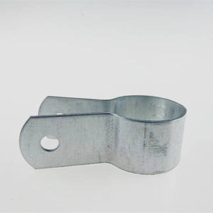 Collier de serrage rond en acier galvanisé de haute qualité pour tuyaux de serres agricoles - Connexion fixe super résistante - Product Image 3
