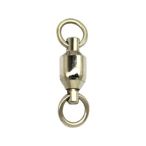 Reusable Stainless Steel Double Ball Bearing Swivel Connector Solid Welded Rings,wind spinner parts,wind spinners ball bearing