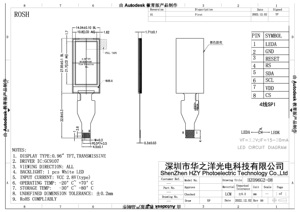 โมดูลจอ <span class=keywords><strong>LCD</strong></span> TFT ขนาดเล็ก 0.96 นิ้ว 80 x 160 พิกเซล แบบ IPS พร้อมอินเทอร์เฟซ SPI  รองรับอุณหภูมิ -20~70 องศา ℃   จอแอลซีดี - Product Image 4