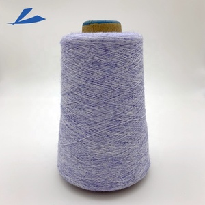 Hot Bán 42% <span class=keywords><strong>Viscose</strong></span> 40% PBT 18% <span class=keywords><strong>Nylon</strong></span> Melange Sunday angora Sợi Mềm Màu Pha Trộn Sợi Cho Đan Nhuộm Áo Len - Product Image 3