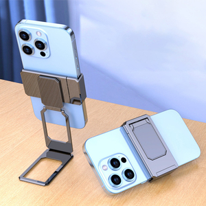 Xách Tay 360 Độ Xoay Gấp Điện Thoại Đứng Mini Nam Châm Ma Thuật Vòng Khóa Trở Lại Clip Tương Thích Điện Thoại Di Động Máy Tính Xách Tay iPad - Product Image 1