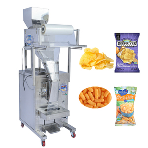 Machine automatique de remplissage et de scellage de sachets de granulés 60-100 grammes, machine d'emballage de maïs soufflé, machine d'emballage de café - Product Image 1